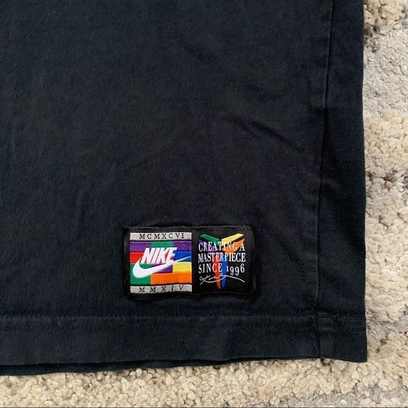 Nike Black Reflective Kobe Short Sleeve Shirt Small - Picture 5 of 8